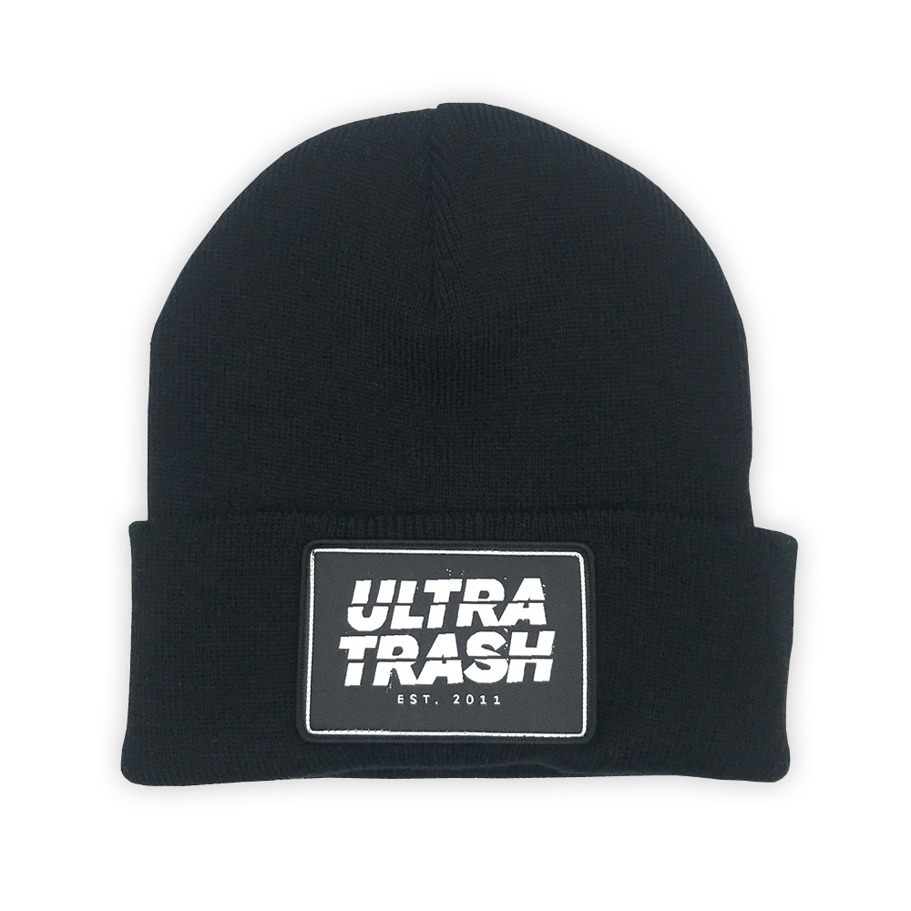 ultra-trash-logo-beanie-black