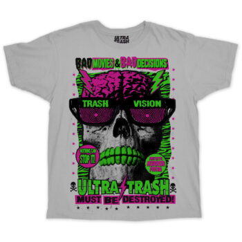 Ultra Trash must be destroyed! T-Shirt Grau