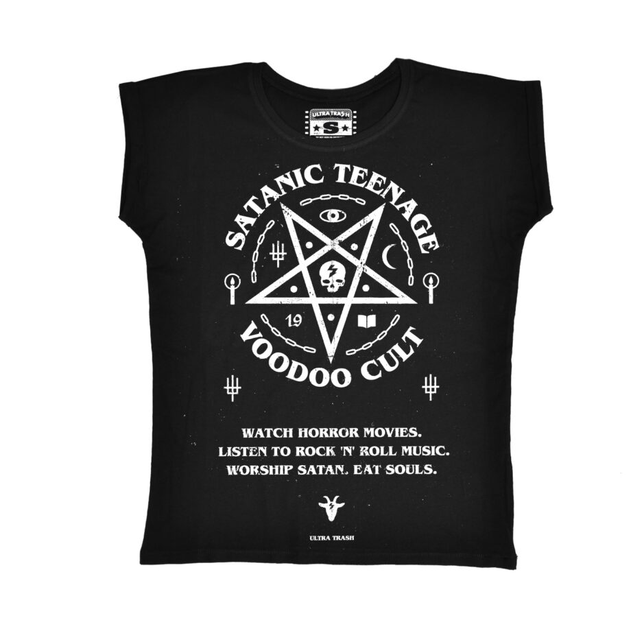 Satanic Teenage Voodoo Cult Ladies Tee