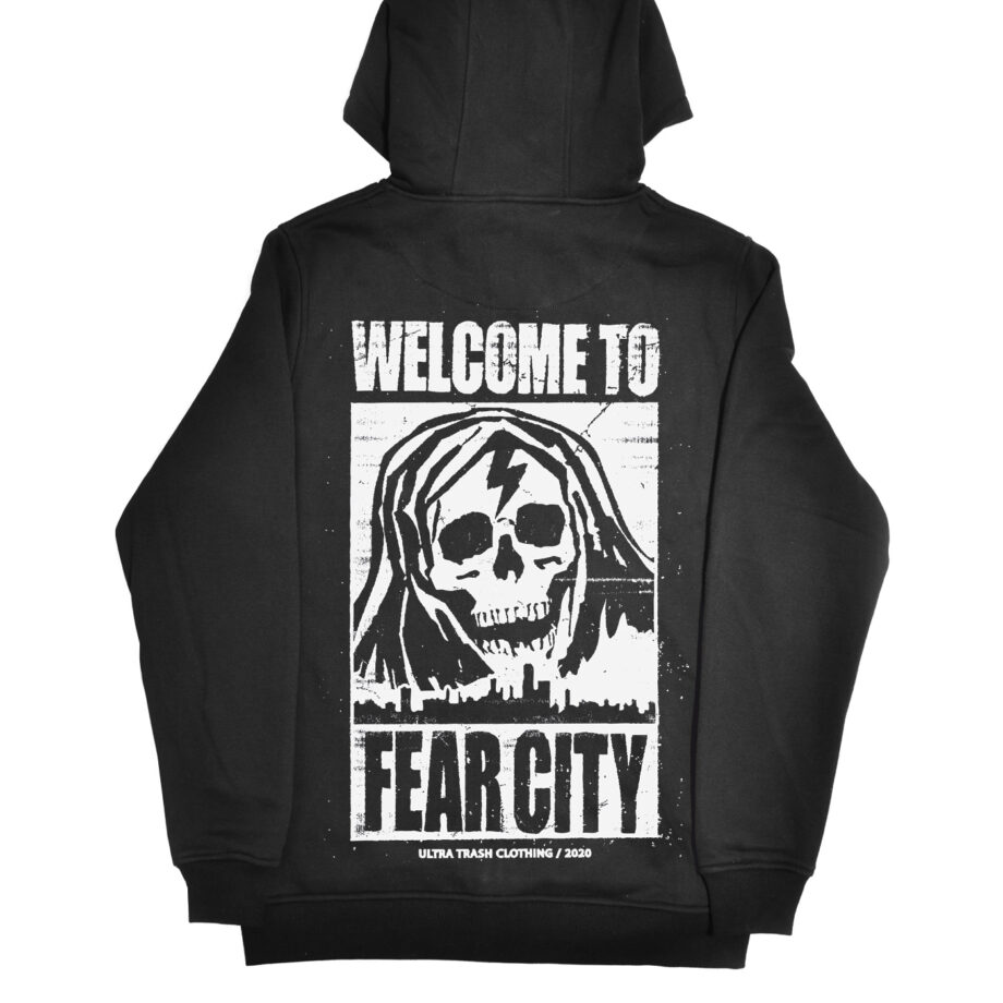 Fear City hooded zipper